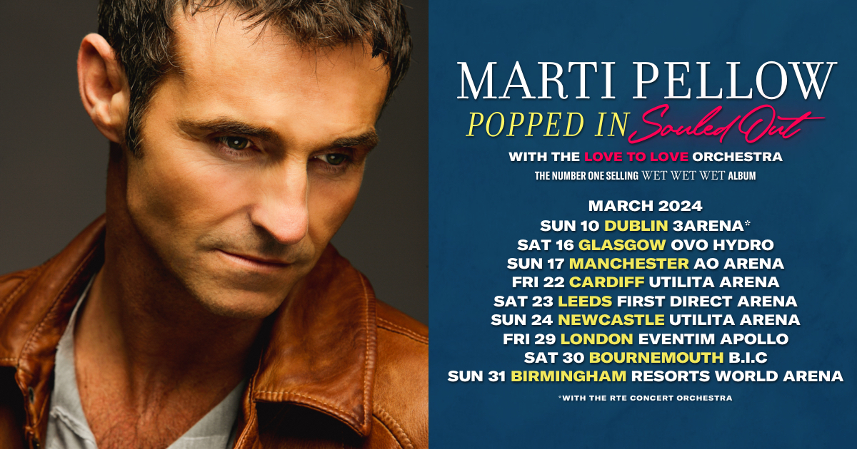 Marti Pellow Popped in Souled Out Tour with the Love to Love Orchestra