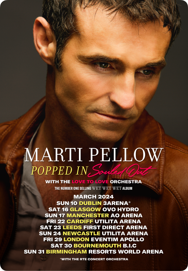 Marti Pellow Popped in Souled Out Tour with the Love to Love Orchestra