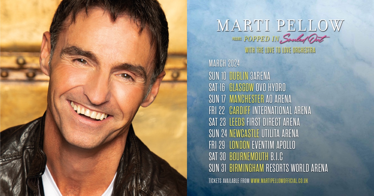 Marti Pellow Popped in Souled Out Tour with the Love to Love Orchestra